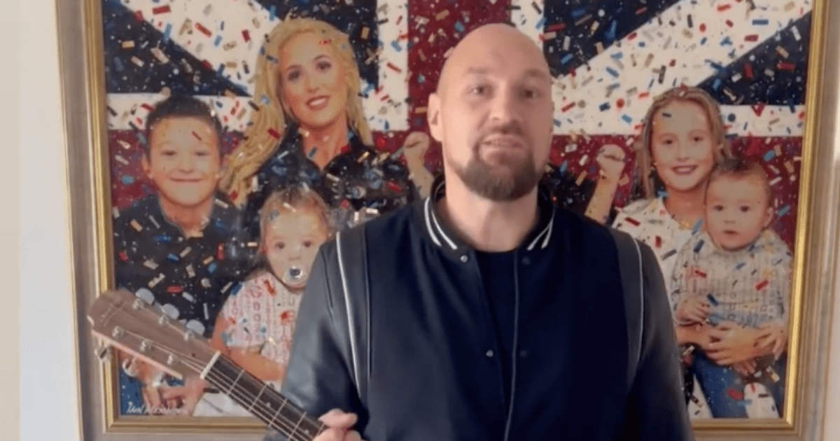, Tyson Fury promises to learn how to play Ed Sheeran song after pop icon gifts Gypsy King signed guitar