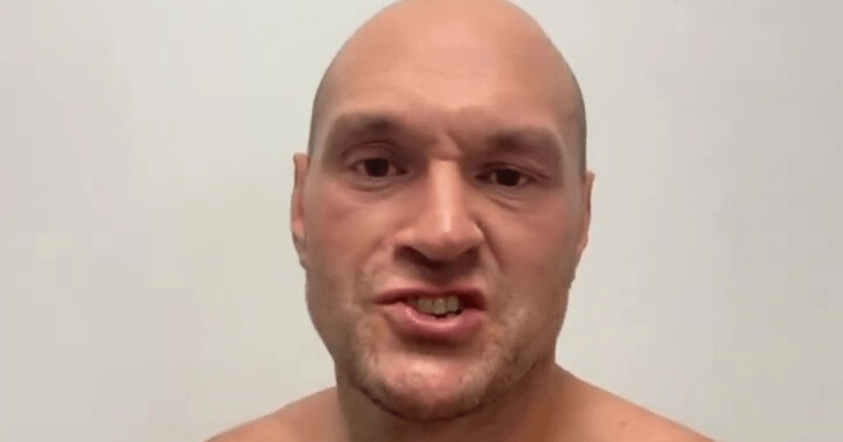 , ‘Solid as a rock’ – Topless Tyson Fury shows off incredible abs as he poses in his boxers ahead of Derek Chisora trilogy