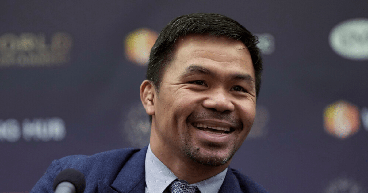 , Manny Pacquiao says Floyd Mayweather is ‘scared to death’ of rematch and accuses boxing rival of being ‘intimidated’