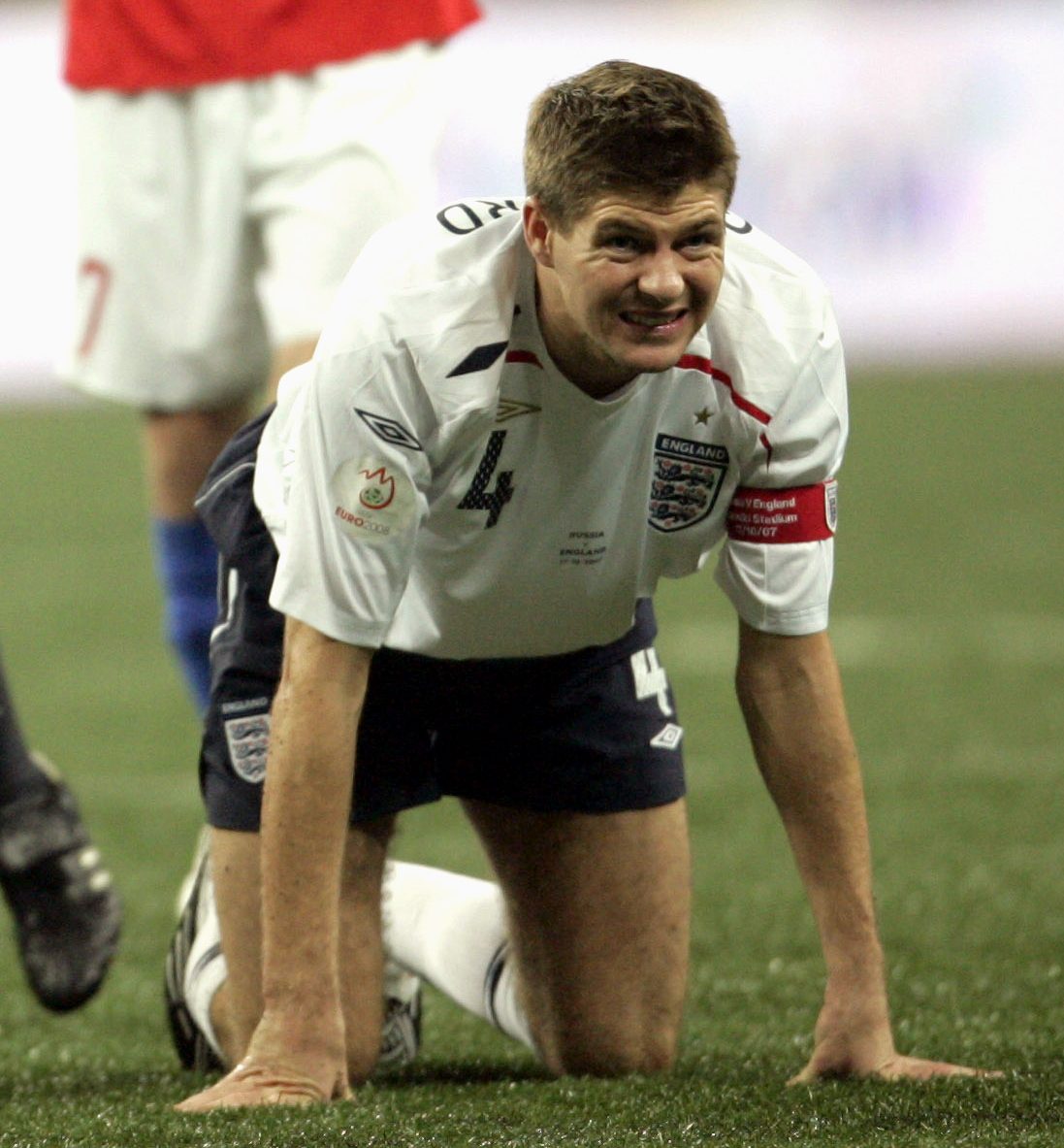 Steven Gerrard and Co struggled on synthetic turf for England
