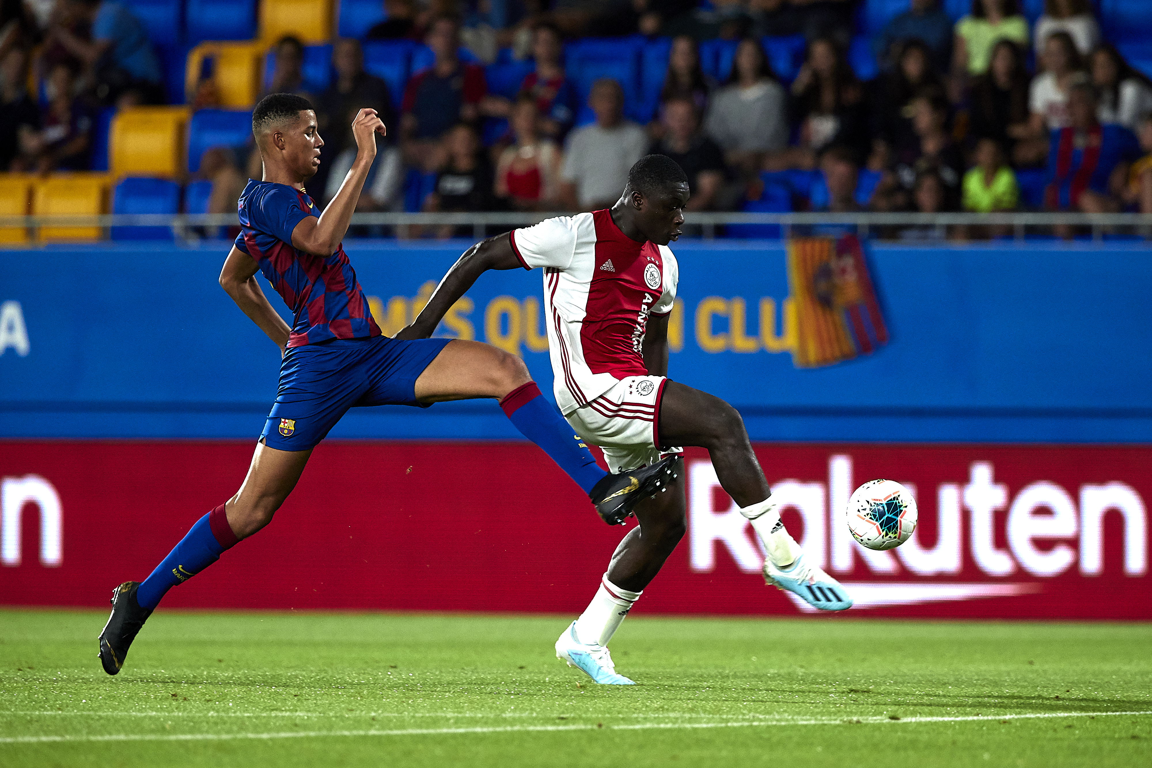 , Ex-Chelsea defender Xavier Mbuyamba has been called the ‘new Van Dijk’ and was schooled by Barca at La Masia academy