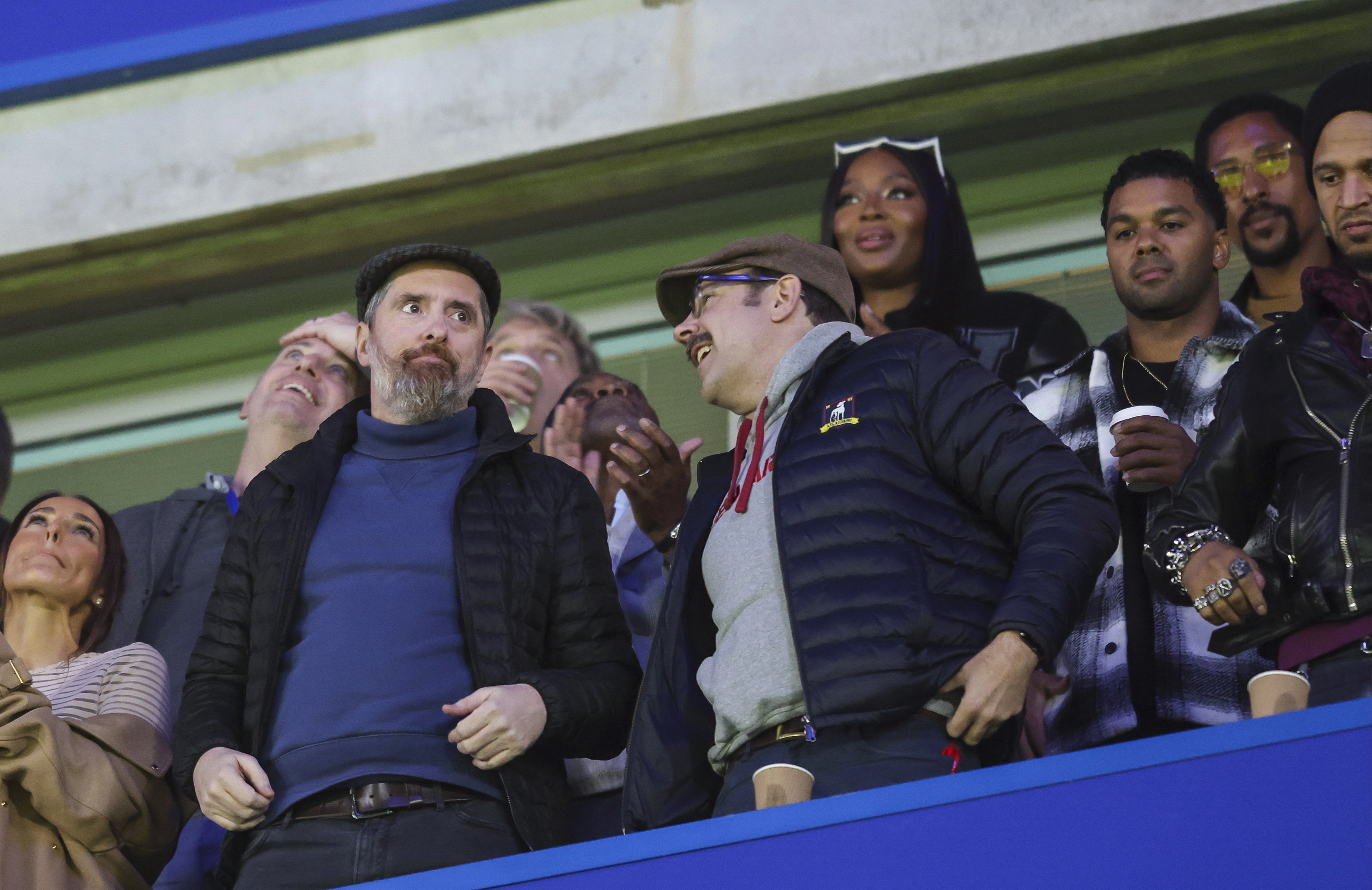 , Chelsea supremo Todd Boehly watches AC Milan thrashing with Naomi Campbell as Ted Lasso cast turn out at Stamford Bridge