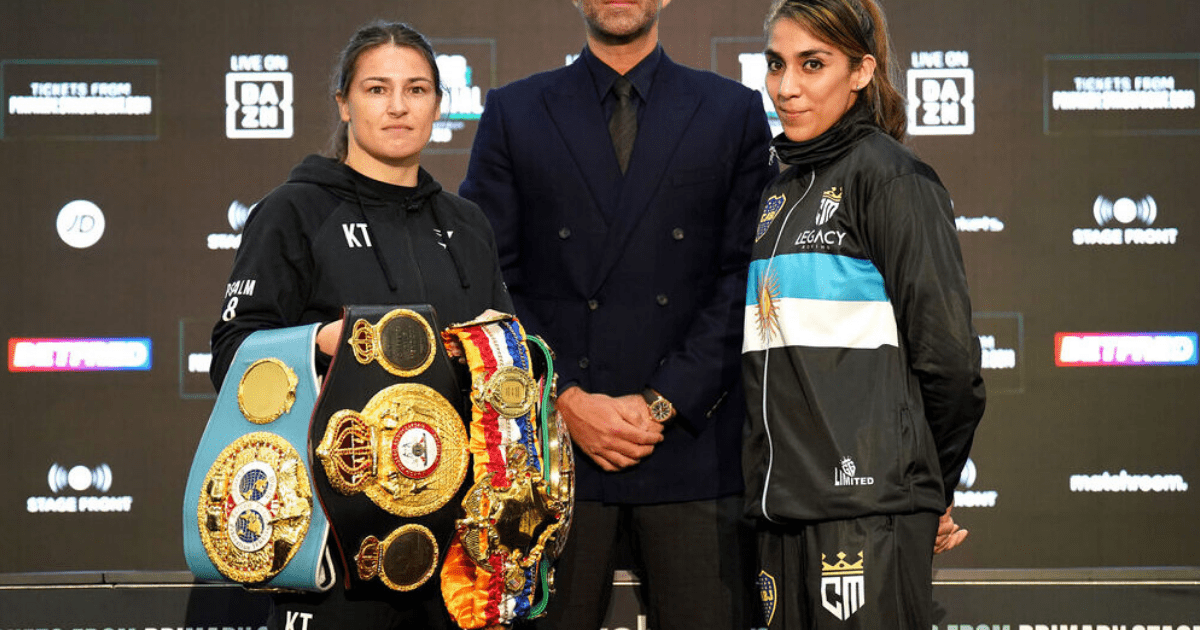 , Eddie Hearn in incredible body transformation in Katie Taylor press conference as promoter reveals secret to losing 10kg