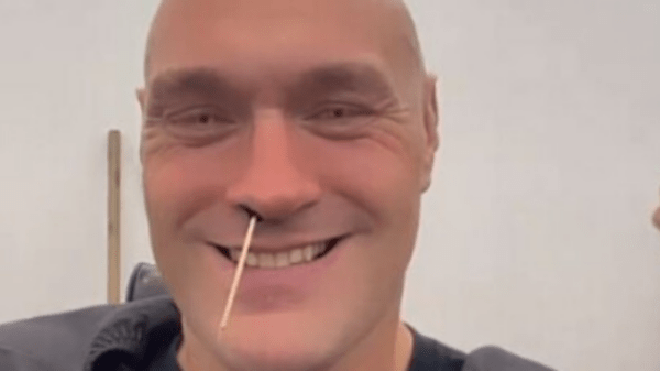 , Tyson Fury screams in pain while getting nostrils waxed as Gypsy King finally reveals his weakness