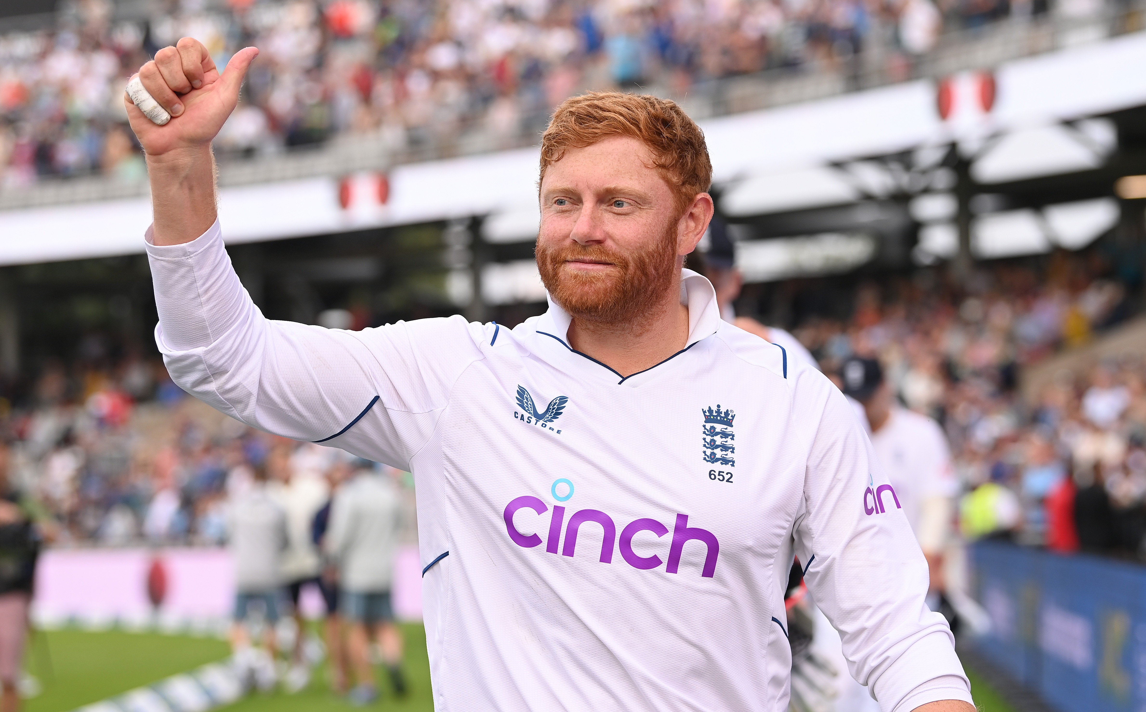 , Jonny Bairstow shares gruesome pics of his broken leg as England star reveals horror injuries after freak golf accident