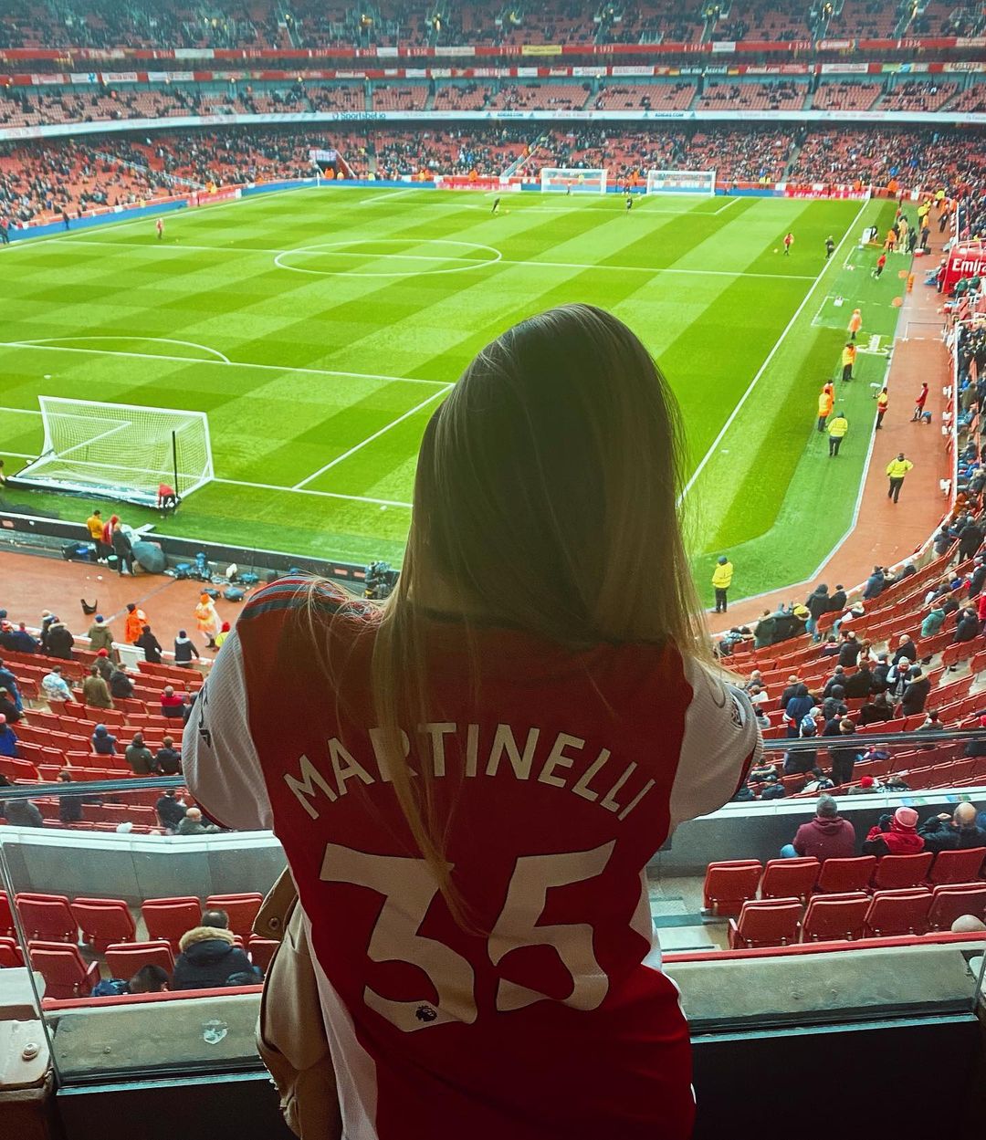 , Meet Gabriel Martinelli’s stunning Wag Isabella Rousso, who is a medical student and Arsenal super fan