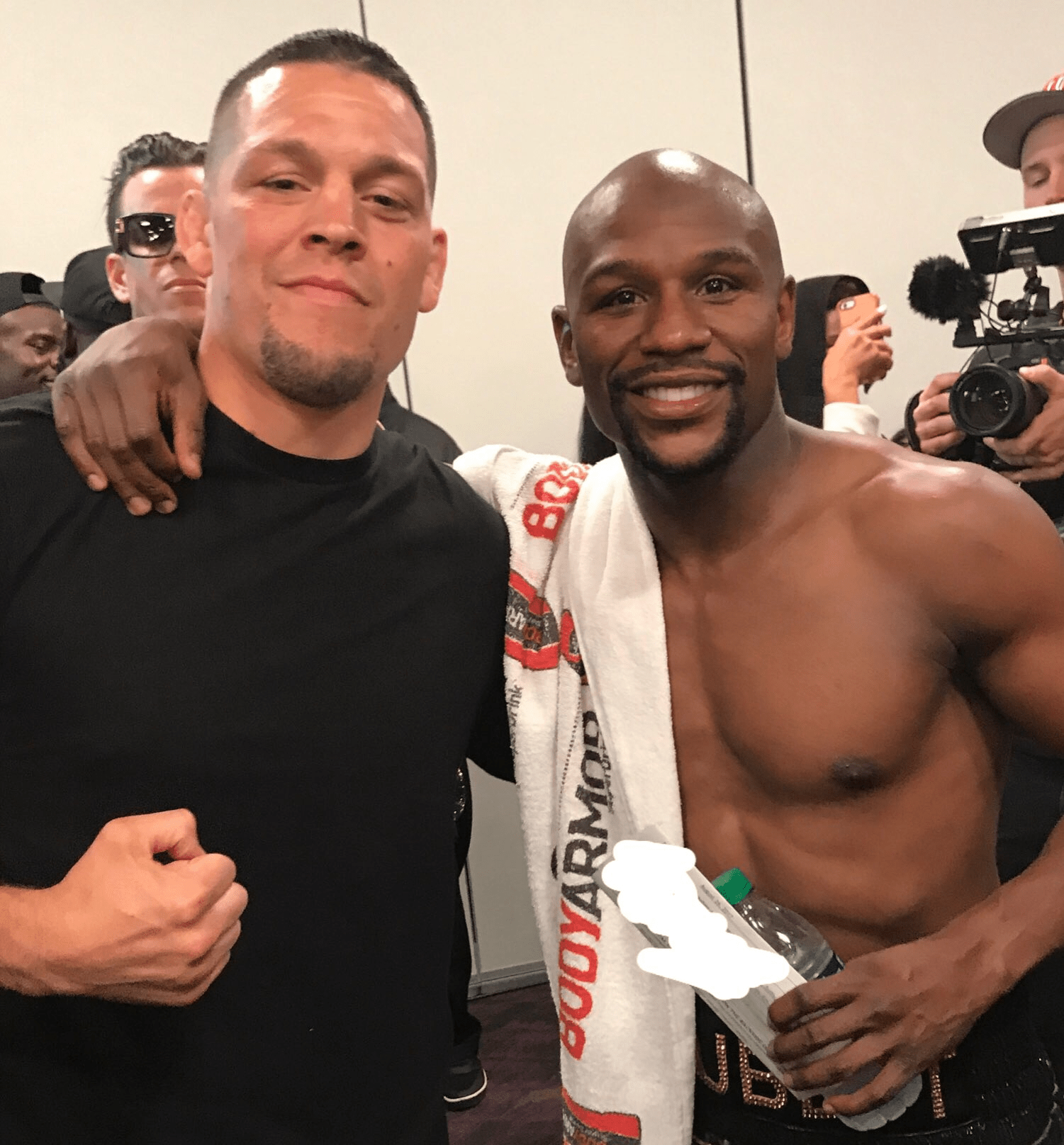 , Floyd Mayweather offered shock fight against UFC legend Nate Diaz in Japan with promoter planning to hold talks