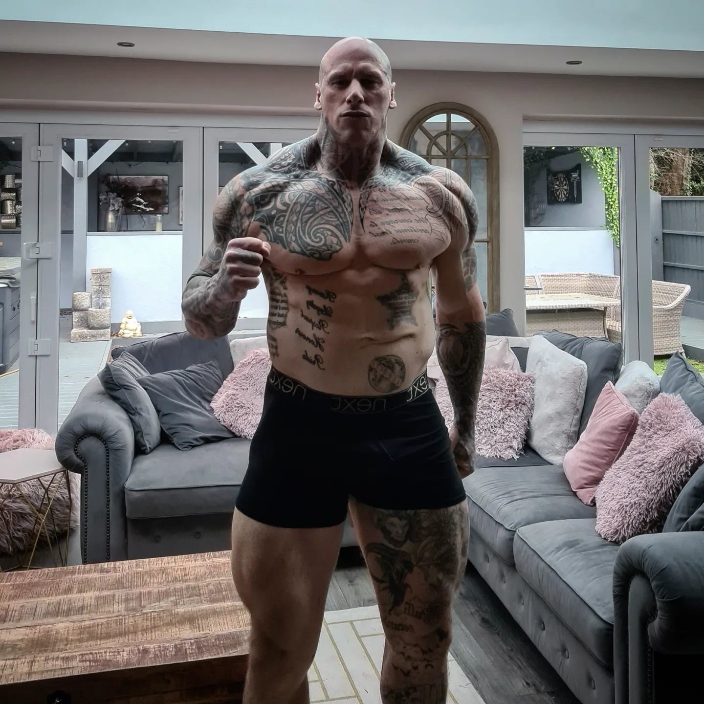 , Martyn Ford piles on almost 2 stone of muscle as he shows off body transformation after collapsed fight vs Iranian Hulk