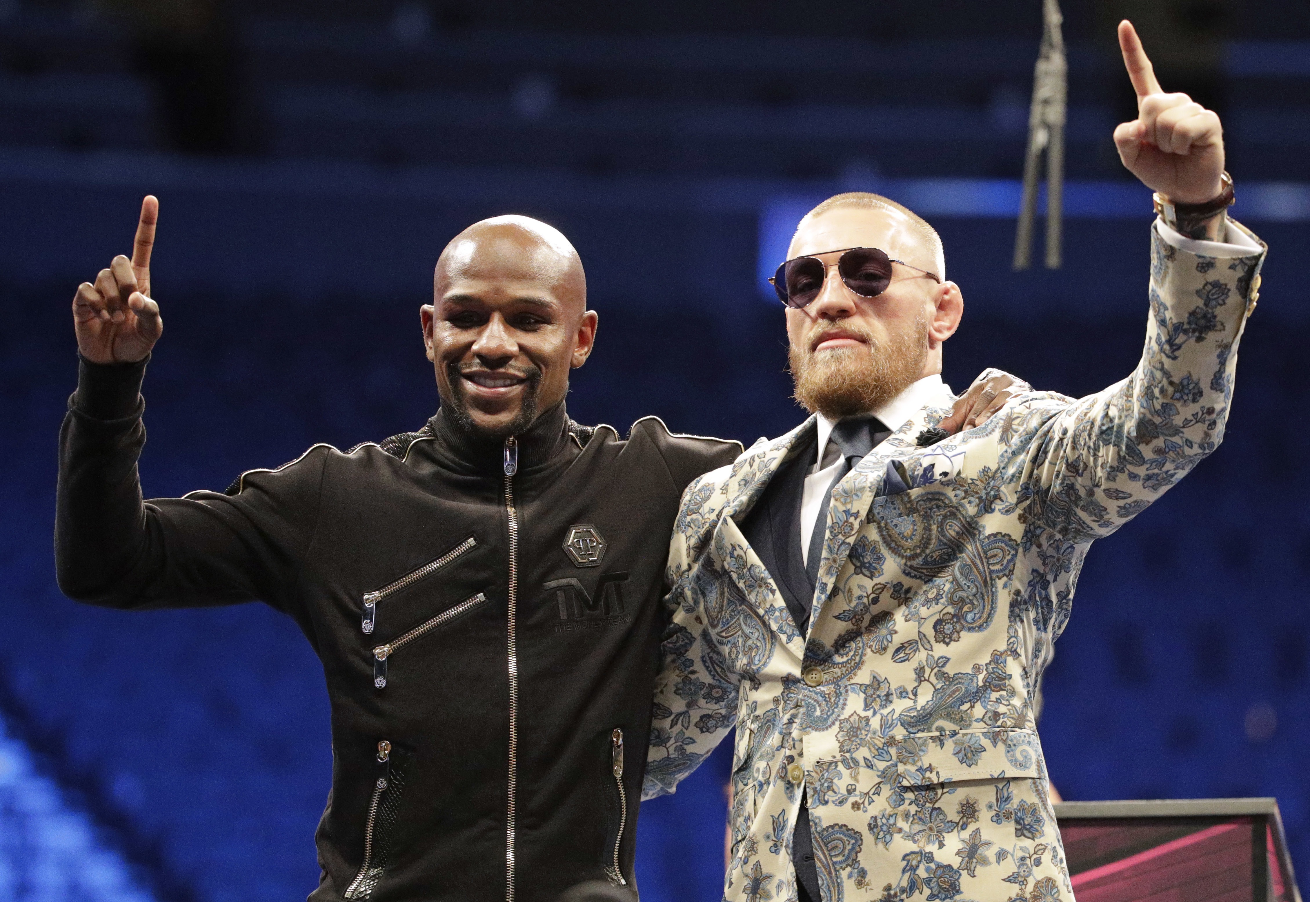 , Floyd Mayweather in shock talks to fight Conor McGregor TWICE – in MMA and boxing – in world record £1.3BILLION deal