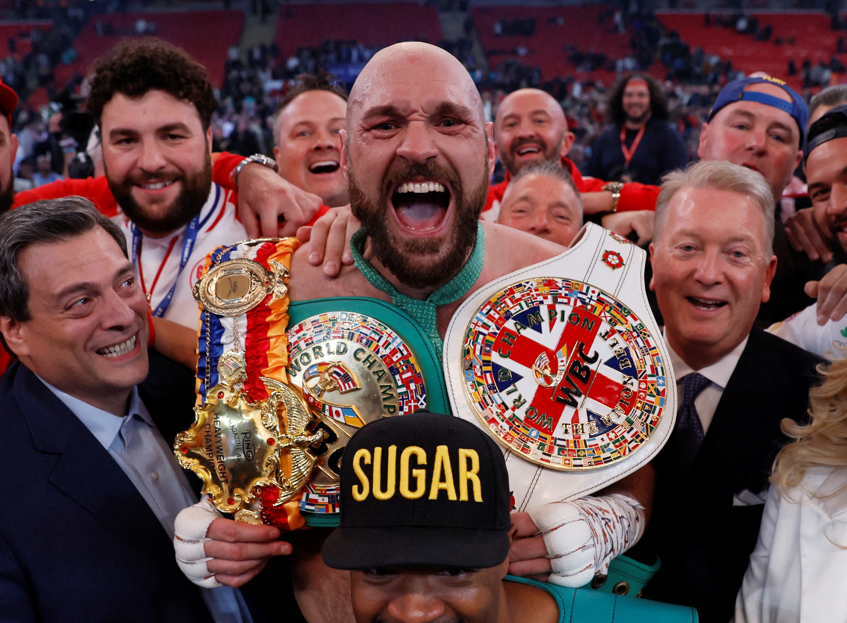 , Tyson Fury reveals what he told Dillian Whyte moments before brutally knocking out Brit rival at Wembley
