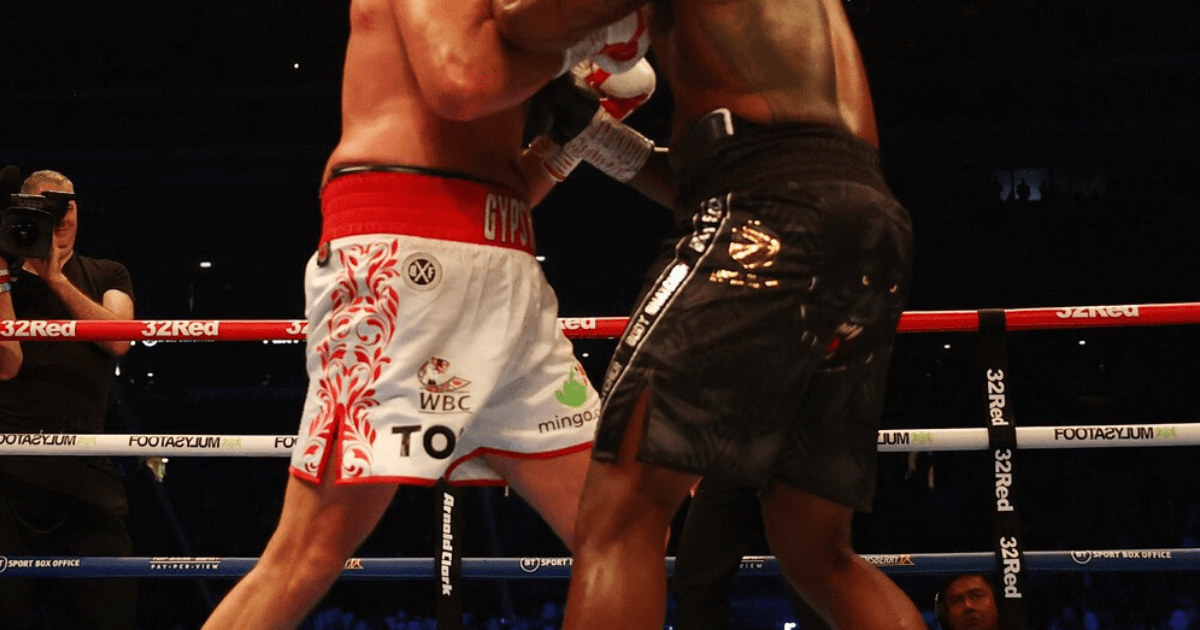 , Tyson Fury pushed me and I twisted two ligaments in my foot in ‘massive breach’ of rules, claims Dillian Whyte