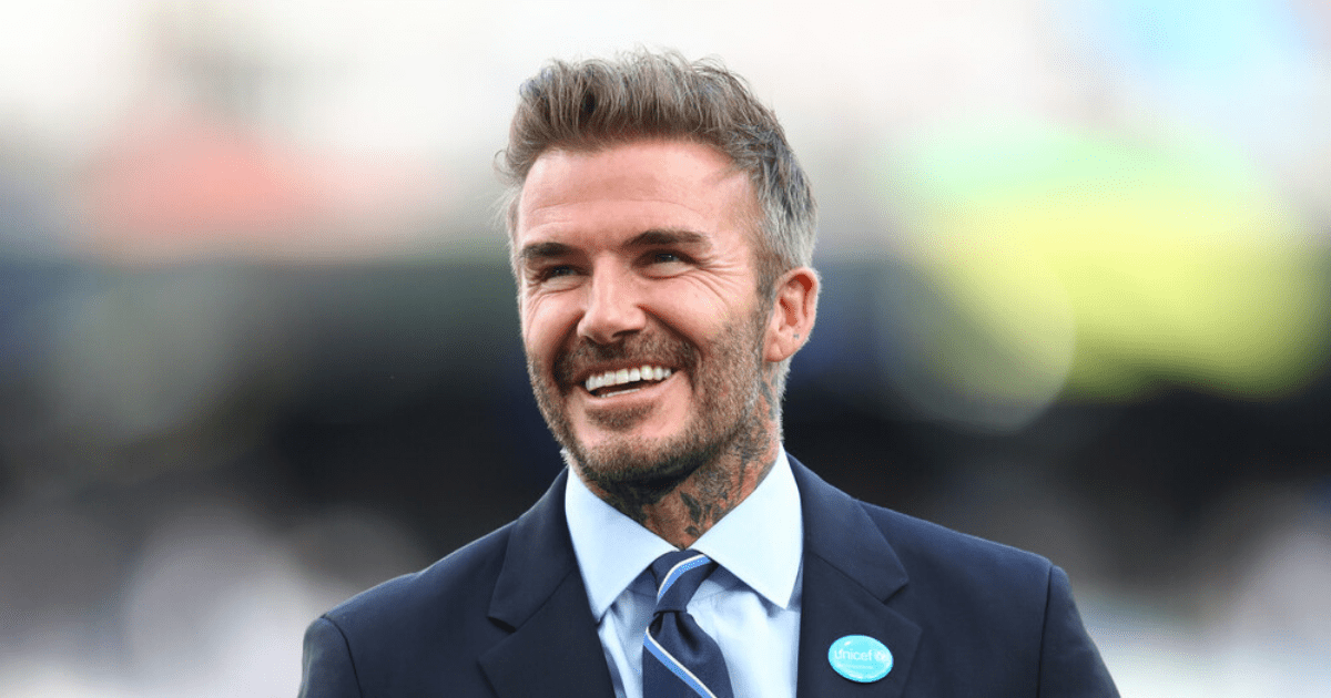 , David Beckham reveals he was forced to switch between wearing Man Utd kit and Premier League rivals’ shirt as a kid