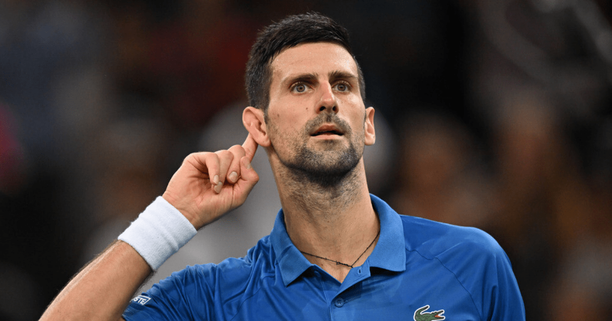 , Fans baffled as Novak Djokovic’s team hand him mystery drink during Paris semi-final