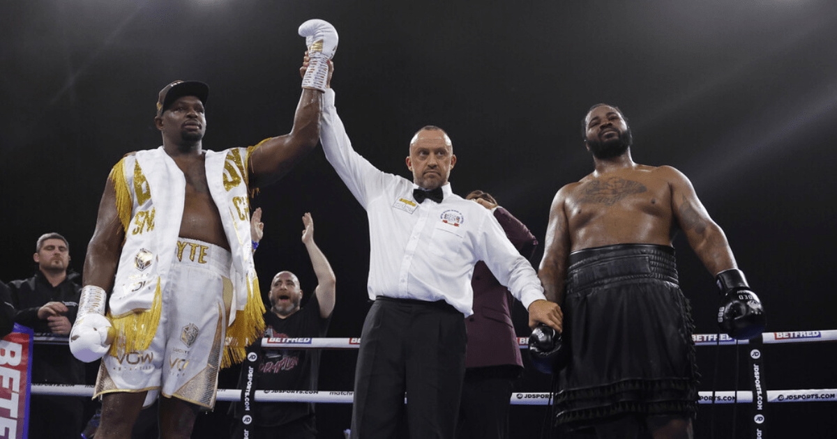 , ‘I deserve another shot’ – Fuming Jermaine Franklin demands Dillian Whyte rematch after being ‘robbed’ in fight