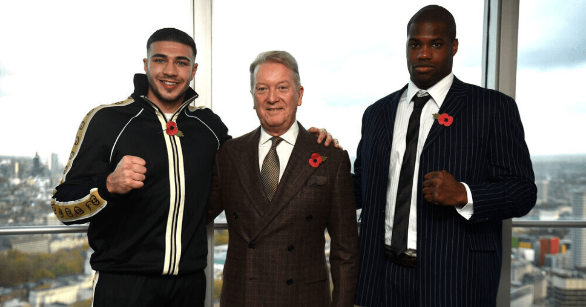 , Tommy Fury’s promoter Frank Warren hopes to have Jake Paul fight finalised ‘in the next week or so’ as UK bout is agreed
