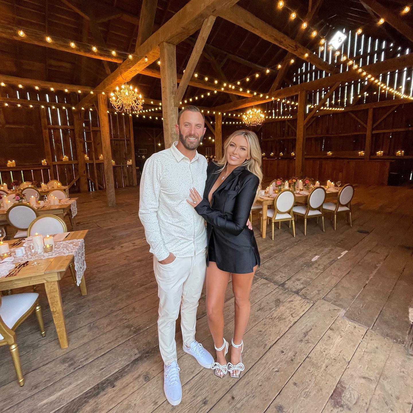 , Paulina Gretzky reveals dad Wayne’s first impression of Dustin Johnson before marrying LIV golf star