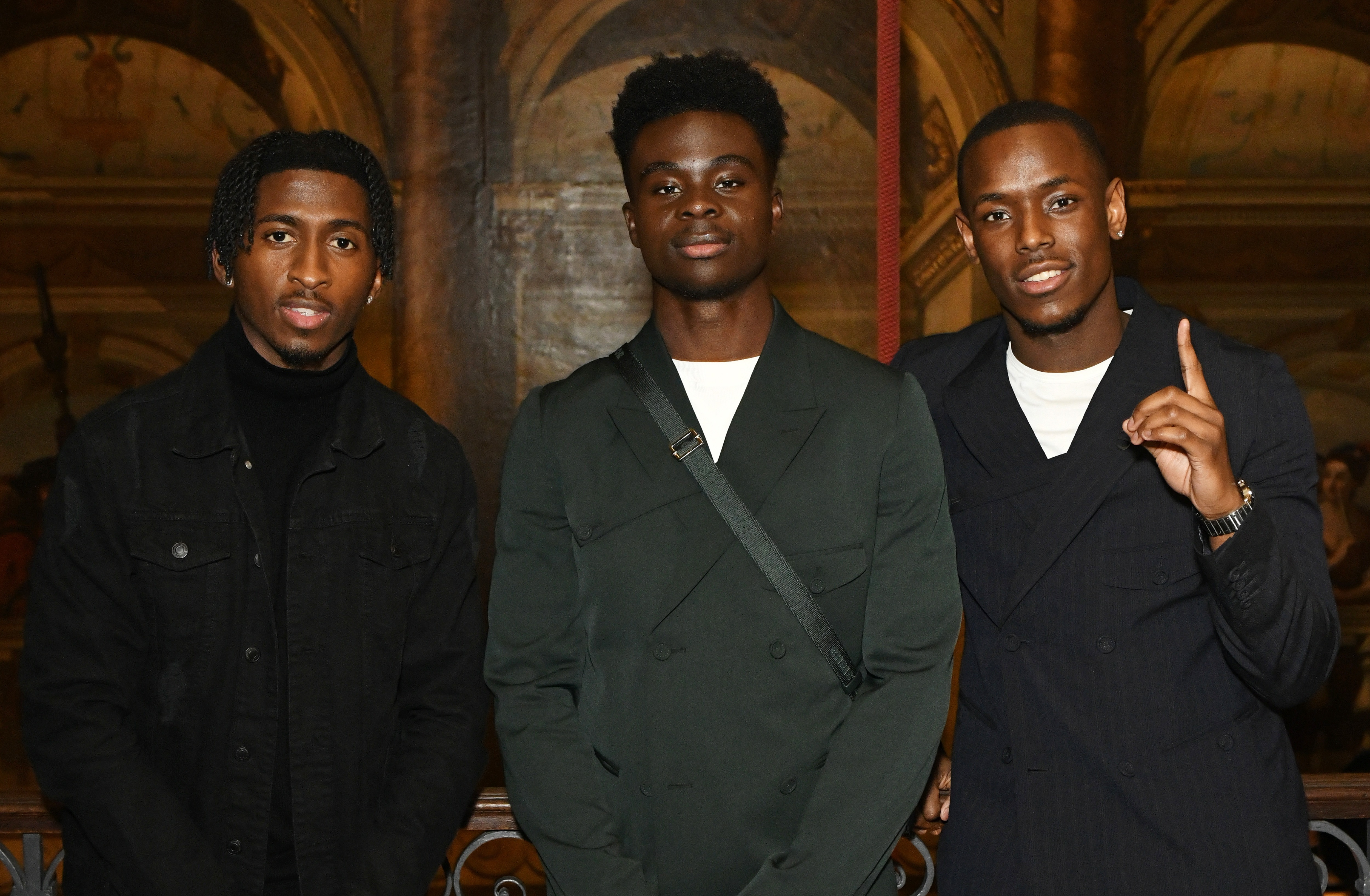 , Bukayo Saka looks dapper as Arsenal star rubs shoulders with celebs at Dior’s star-studded Kensington Palace party