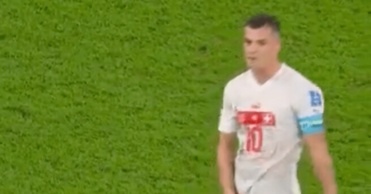 , Fans call Granit Xhaka a ‘master of dark arts’ as they spot moment Arsenal star wound up WHOLE Serbia bench at World Cup