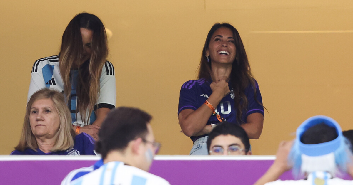 , Antonela Roccuzzo beams from stands as Lionel Messi leads Argentina into World Cup final with win over Croatia