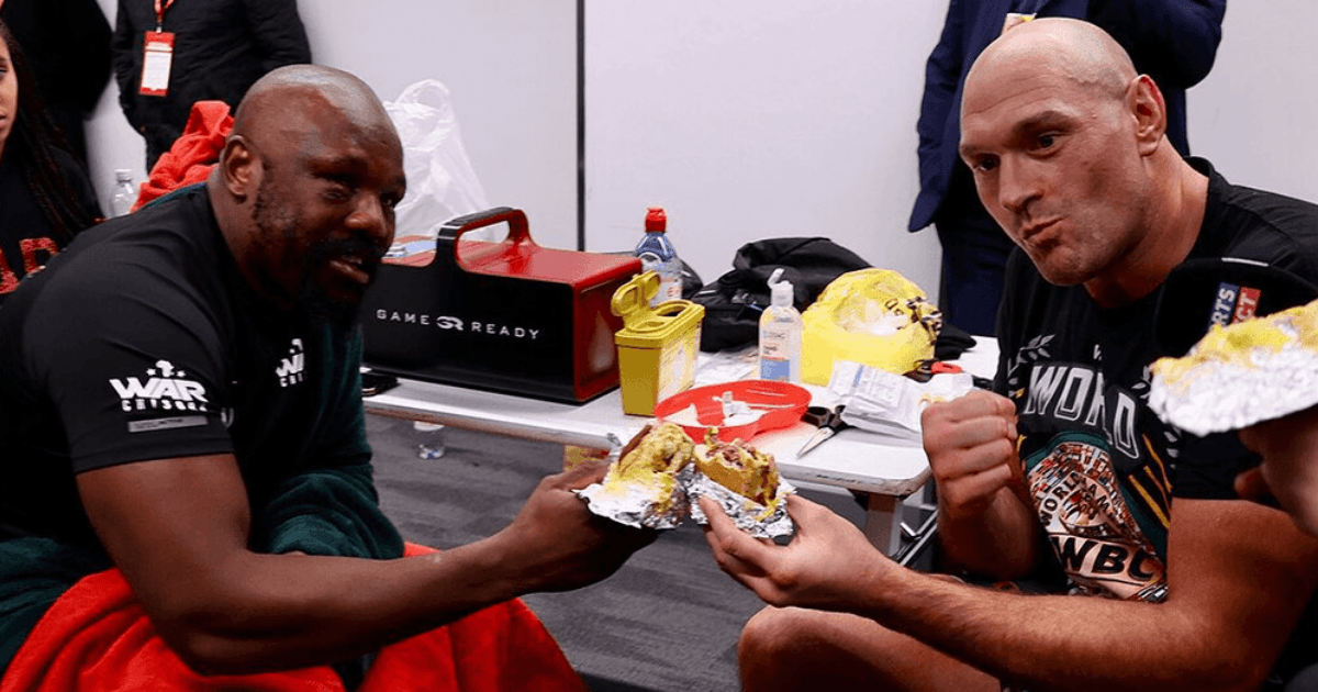 , Tyson Fury reveals biggest fear after enjoying post-fight burgers with beaten rival Derek Chisora