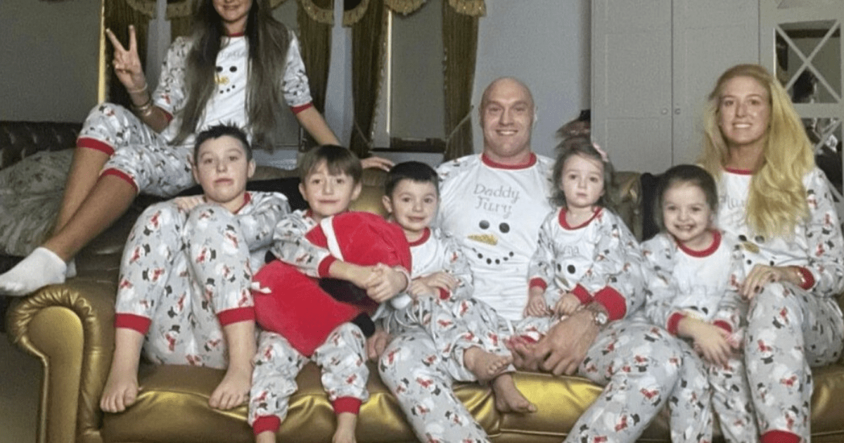 , Tyson Fury along with Premier League stars lead sportsmen enjoying Christmas celebrations with family and friends