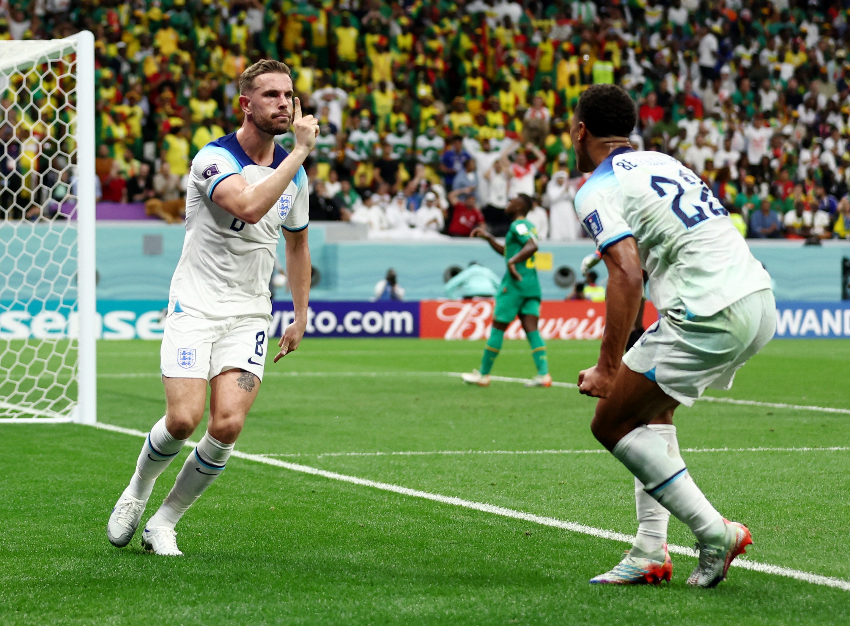 , England 3 Senegal 0: Rampant Three Lions to face fearsome France in World Cup quarter-finals as Kane scores in rout