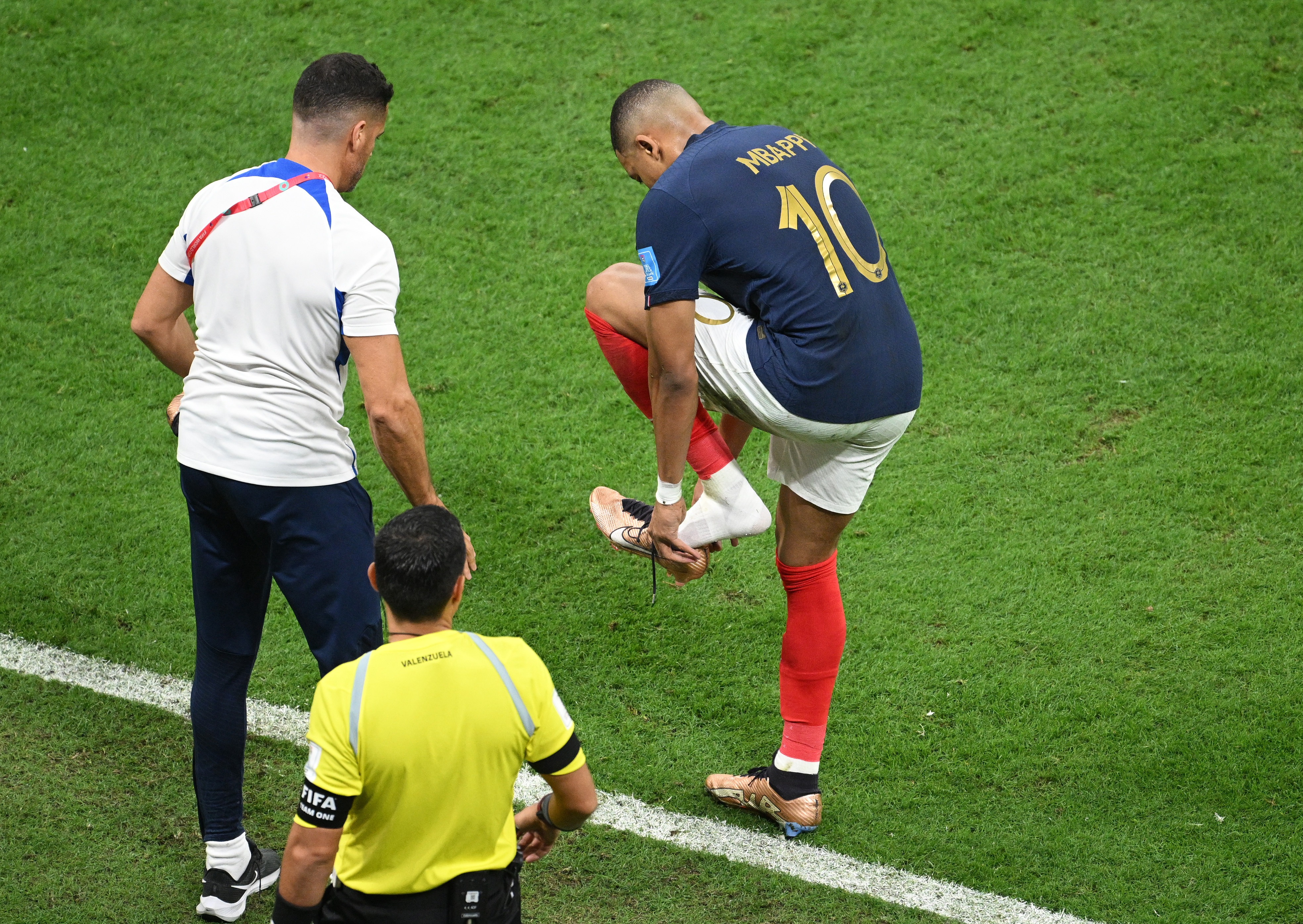 , Watch Amrabat’s crunching tackle on Mbappe that forced French striker to change boots as ‘laces were shredded’
