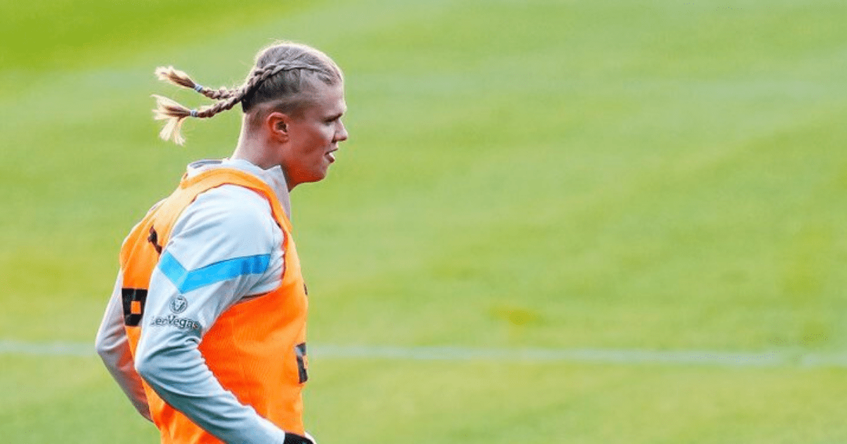 , ‘Viking mode activated’ – Erling Haaland shows off new pigtails hairstyle as Man City prepare for Premier League return