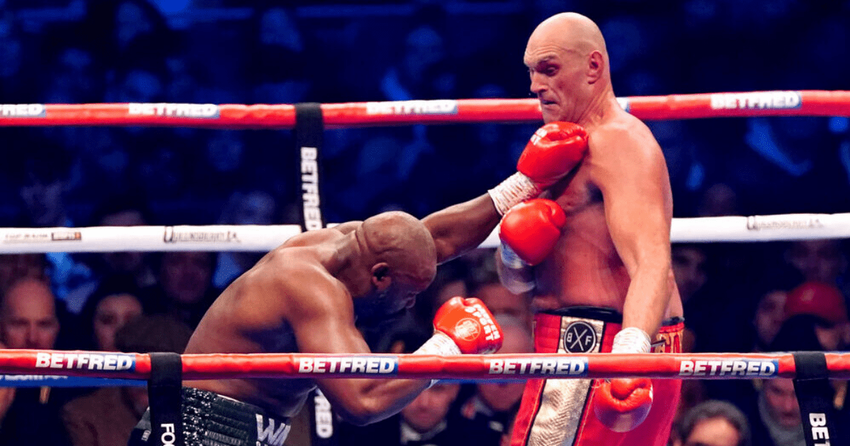 , ‘Like giving me a million quid’ – Tyson Fury reveals reason he CAN’T retire as Chisora visits him in dressing room