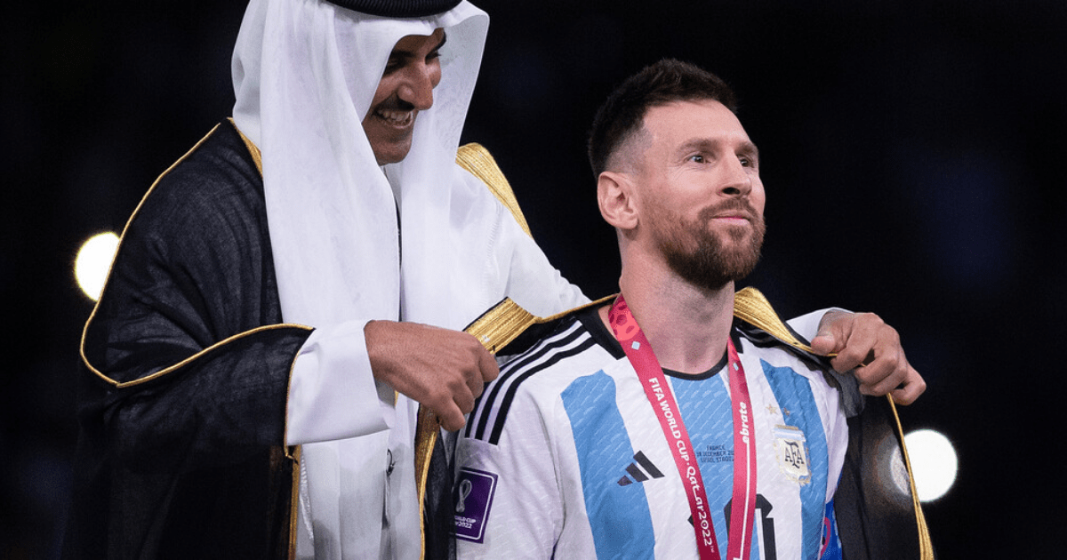 , Lionel Messi offered $1MILLION for bisht he wore to lift World Cup trophy by Omani lawyer