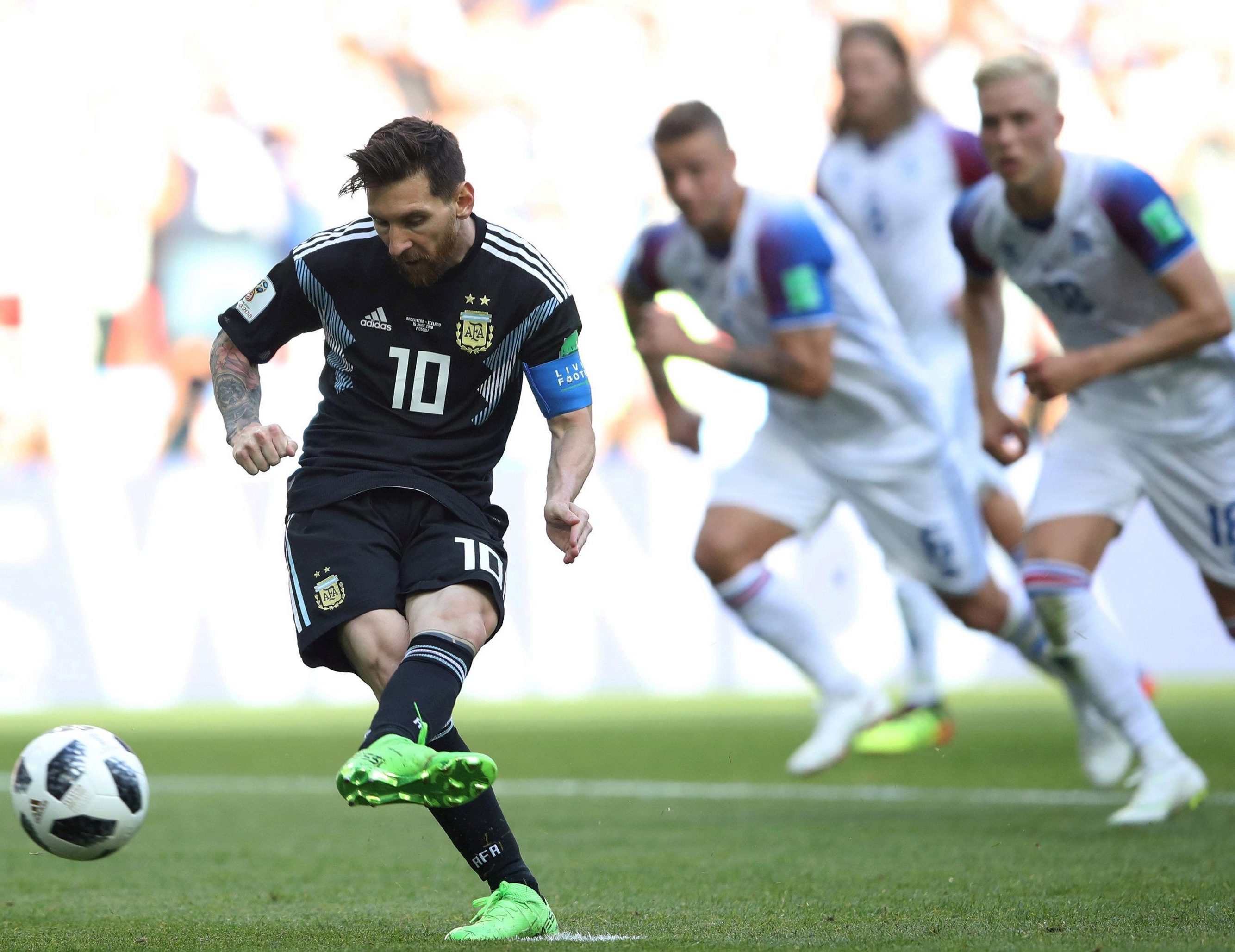 Lionel Messi's failed to find the net against Iceland, including missing a penalty