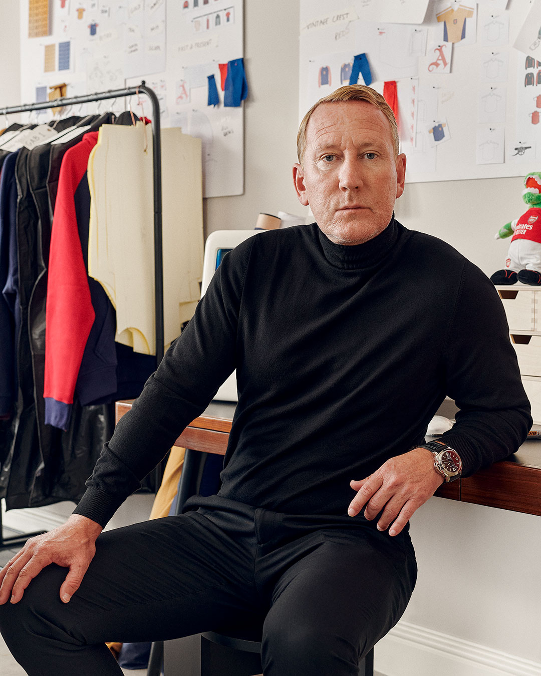, Arsenal reveal new iconic retro range in hilarious launch video starring Ray Parlour as fashion designer
