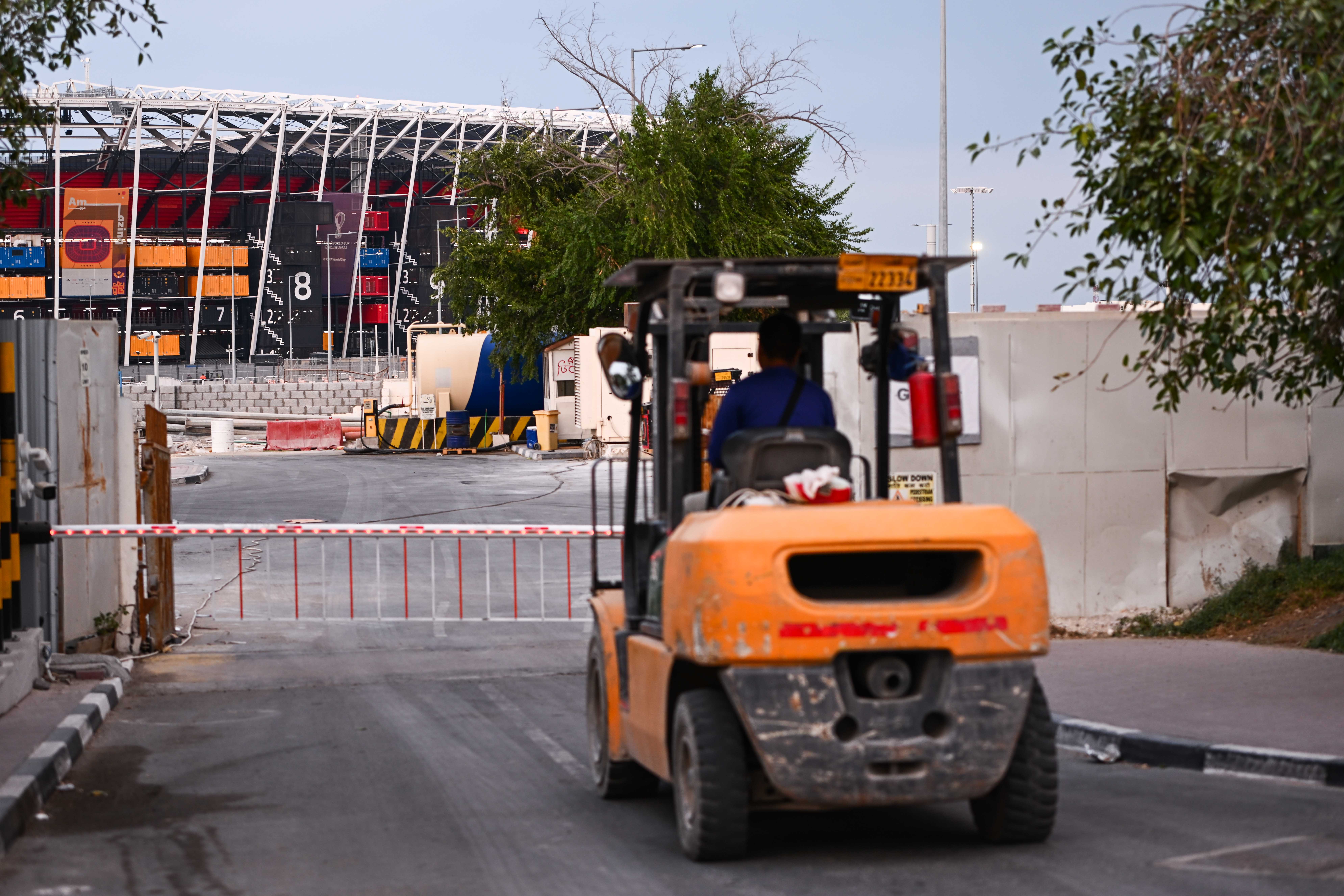 , Workers begin dismantling Qatar’s temporary Stadium 974 ‘before it is rebuilt in Uruguay for World Cup 2030’