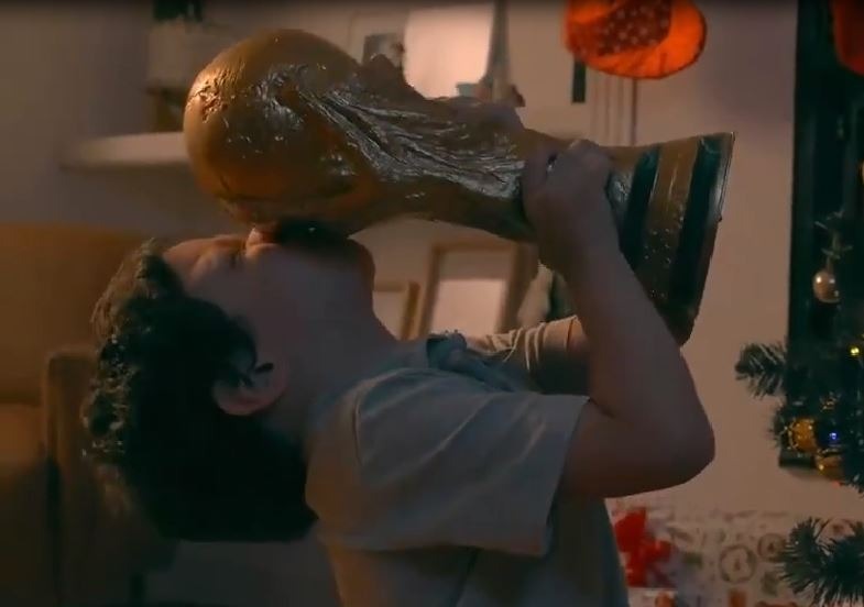 , Argentina release incredible Christmas advert as boy thanks ‘Santa Claus’ Lionel Messi for putting World Cup under tree