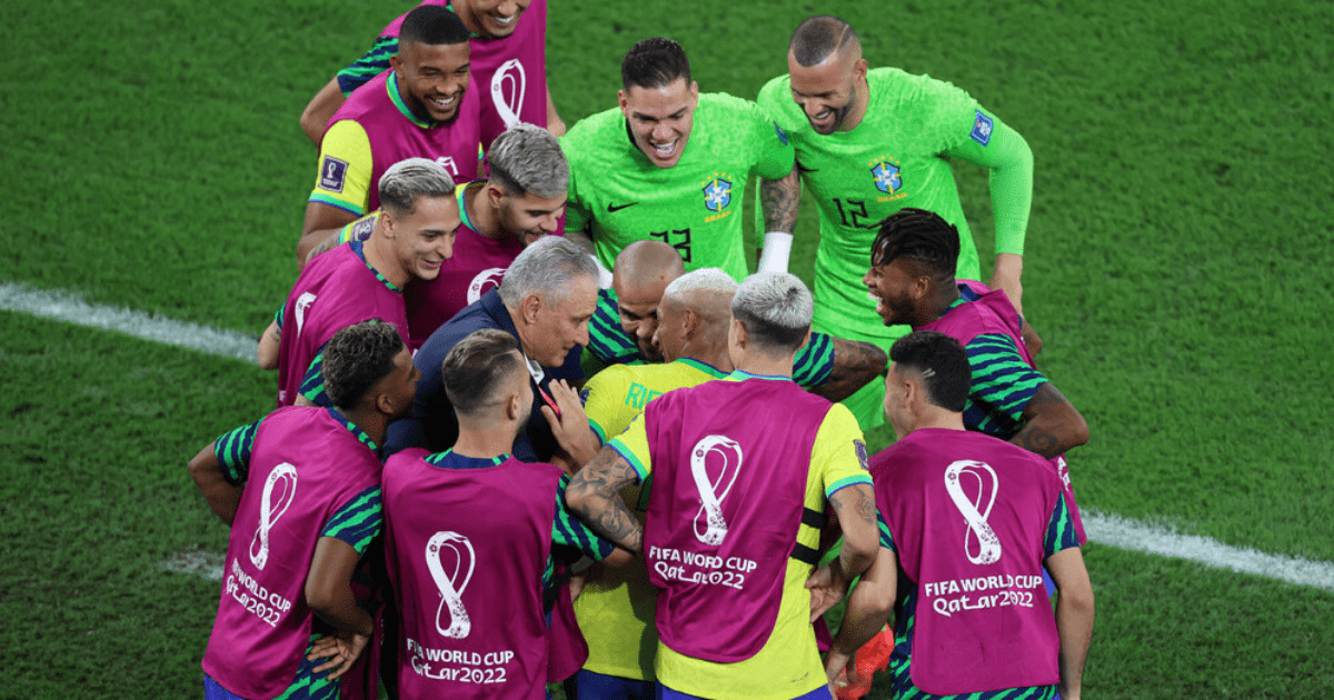 , Watch 61-year-old Brazil manager Tite join in dancing celebration in first-half blitz of South Korea at World Cup