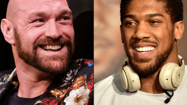 , Tyson Fury claims Anthony Joshua ‘s*** himself’ over December fight and was scared of being ‘SPANKED’ on TV