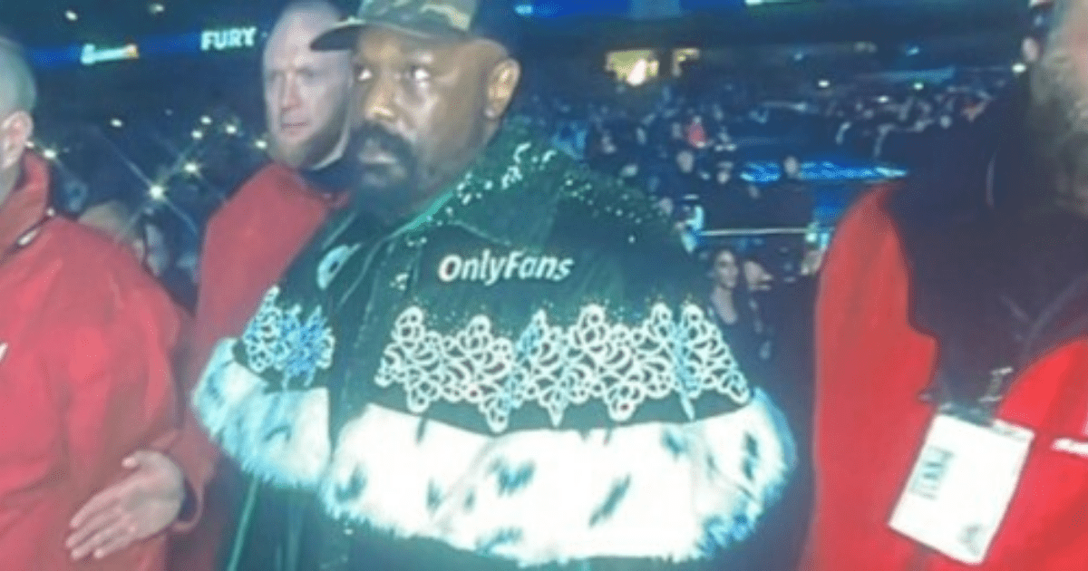 , Viewers all say the same thing as Derek Chisora walks out for Tyson Fury fight with OnlyFans as sponsor