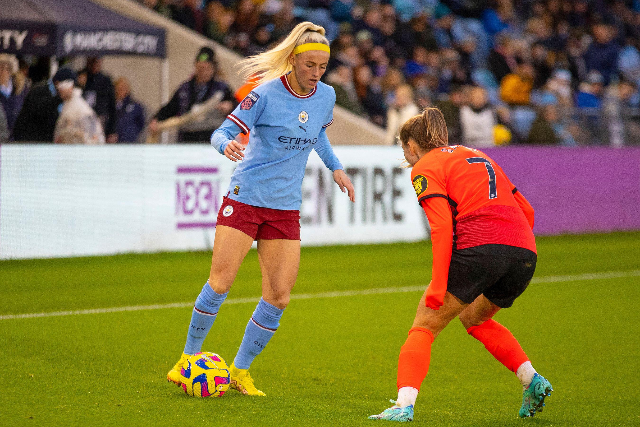 , Taylor’s Manchester City aim to ‘claw back ground’ on WSL title rivals in duel with Skinner’s Man United