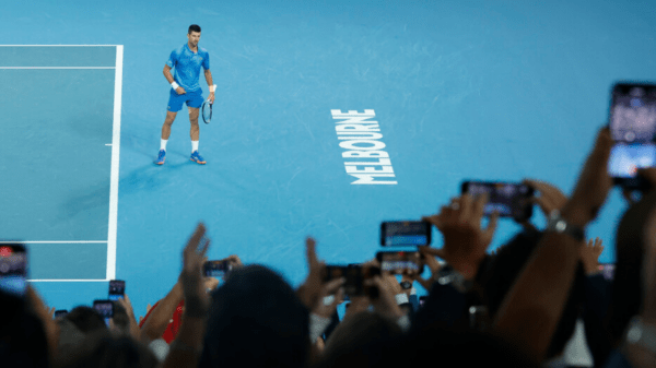 , Novak Djokovic bizarrely points to his manhood after Australian Open 2023 triumph over Stefanos Tsitsipas