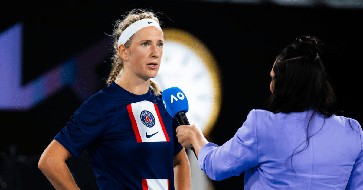 , Victoria Azarenka reveals why she’s wearing lucky PSG shirt at Australian Open – and it’s all to do with David Beckham
