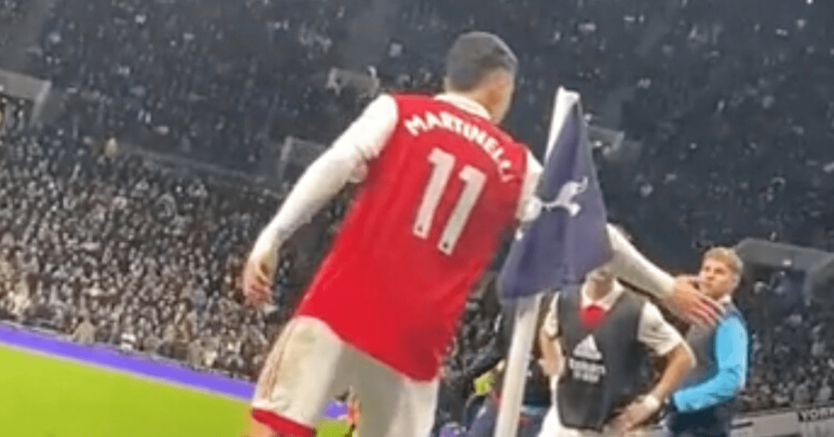 , Watch moment Richarlison REFUSES to shake Arsenal star Martinelli’s hand in fiery North London derby