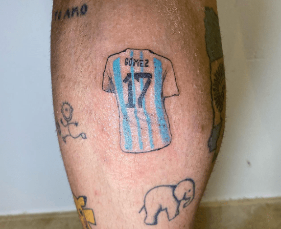 , Argentina World Cup winner gets tattoo of Emi Martinez showing moment the Aston Villa made crucial extra-time save