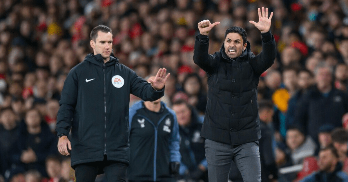 , Arteta will be ’embarrassed’ by touchline antics and is finding Arsenal’s place at top of table ‘difficult to deal with’