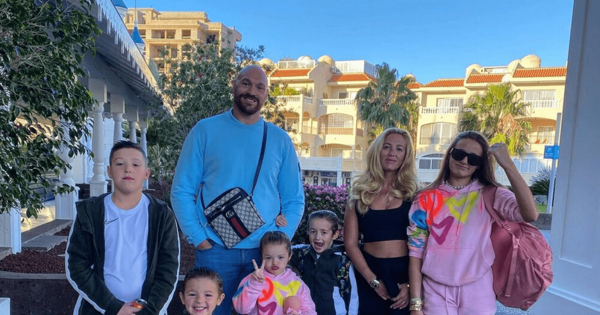 , Tyson Fury and Paris enjoy family holiday with whole family as Brit star prepares for ring return against Usyk