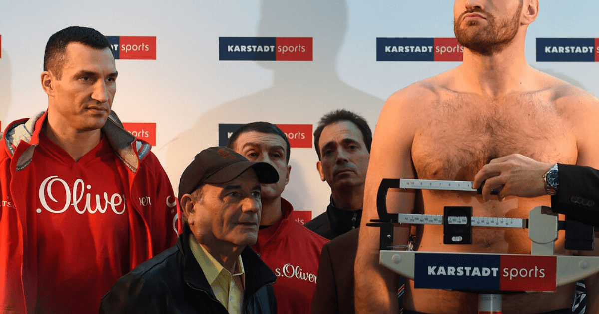 , Wladimir Klitschko tried to ‘cheat’ five ways, before Tyson Fury fight including dodgy scales, stilts and foam ring