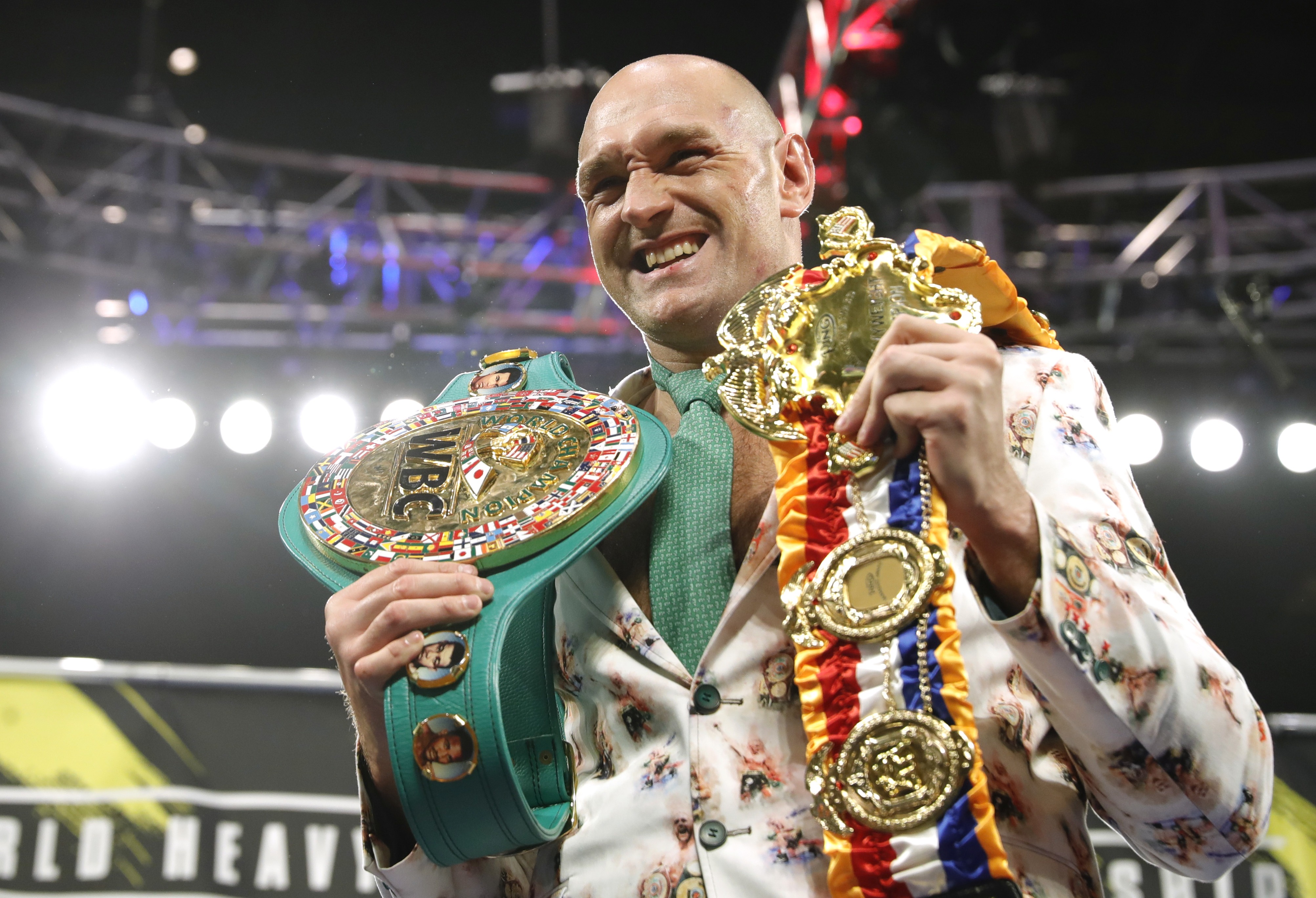 , Tyson Fury ranks top five heavyweights and puts Deontay Wilder above Anthony Joshua after blockbuster bout announced