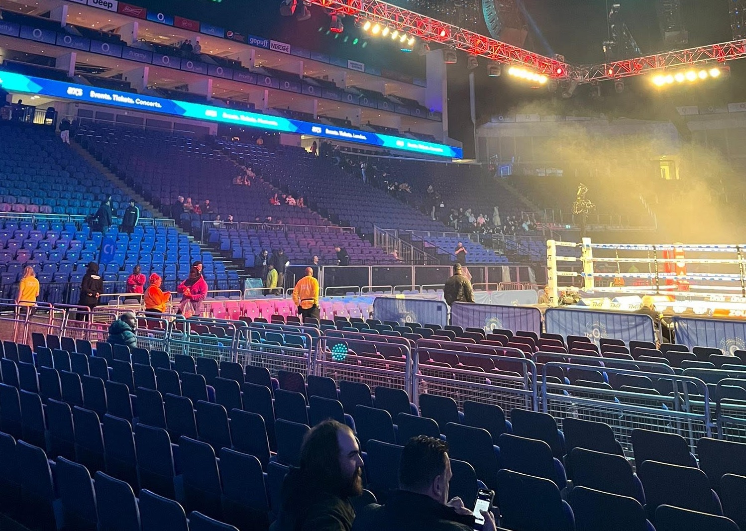 , Mayweather vs Chalmers result: Floyd Mayweather makes UK debut but fans stay away in O2 Arena no-show