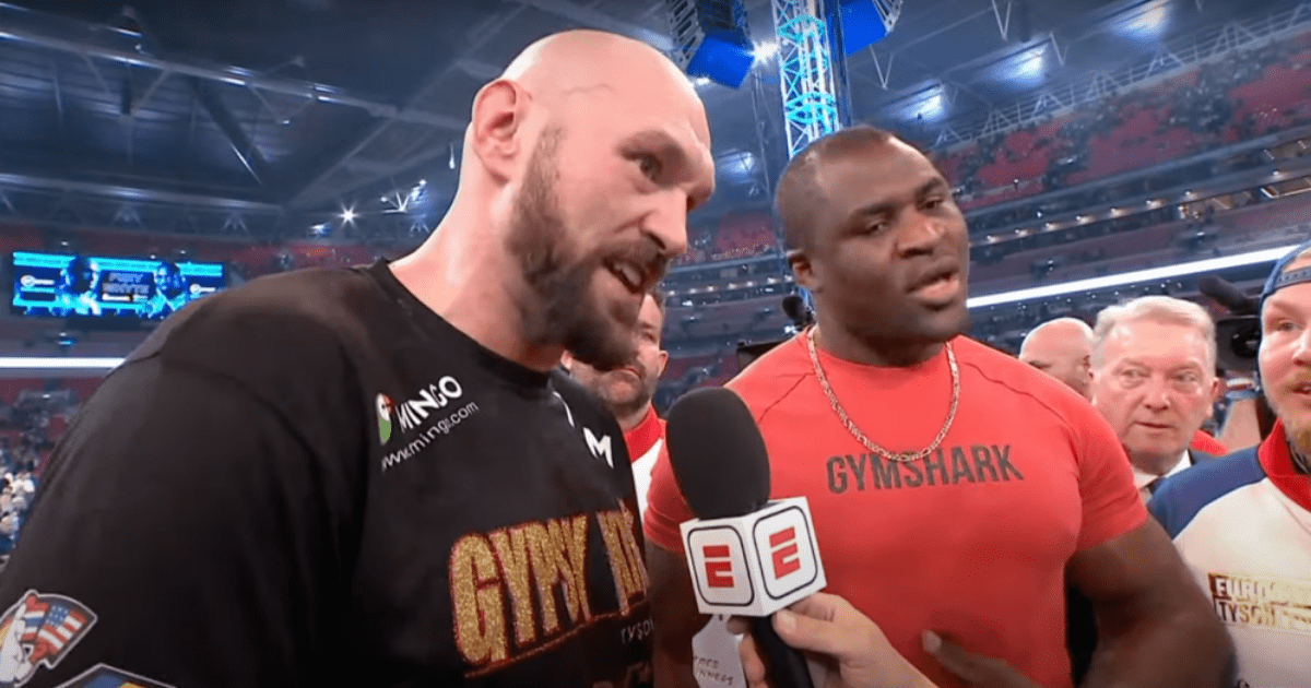 , Francis Ngannou agrees to Tyson Fury fight in cage with Mike Tyson as special guest referee in bizarre clash