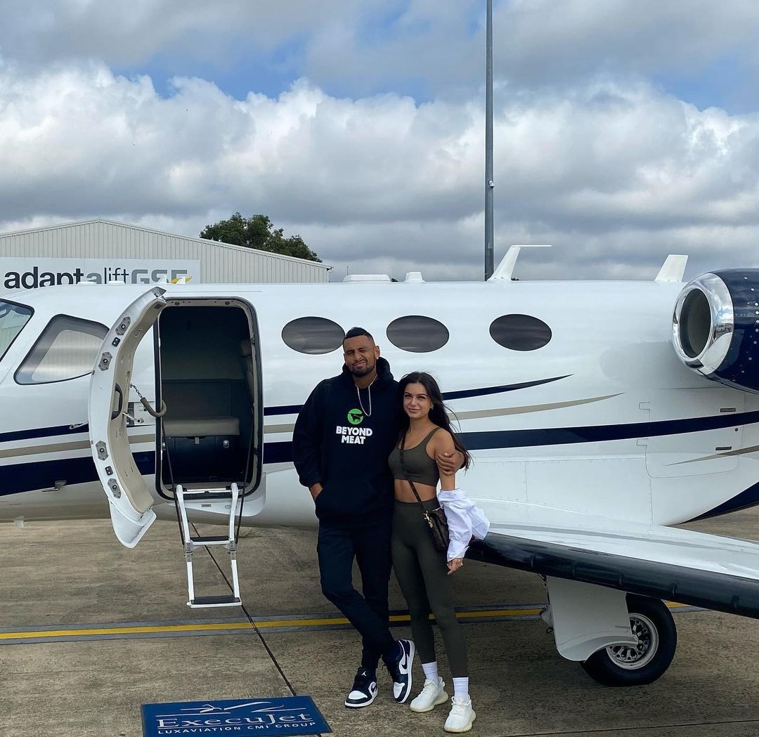 , Inside glam life of Nick Kyrgios’ girlfriend Costeen Hatzi – private jets to luxury holidays &amp; £30K worth of jewellery