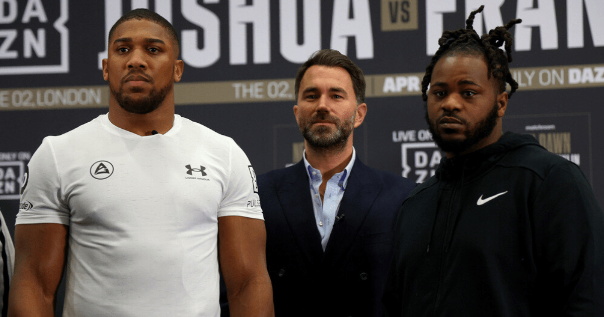 , Fans hope they don’t win free tickets for Anthony Joshua vs Jermaine Franklin fight after undercard is revealed
